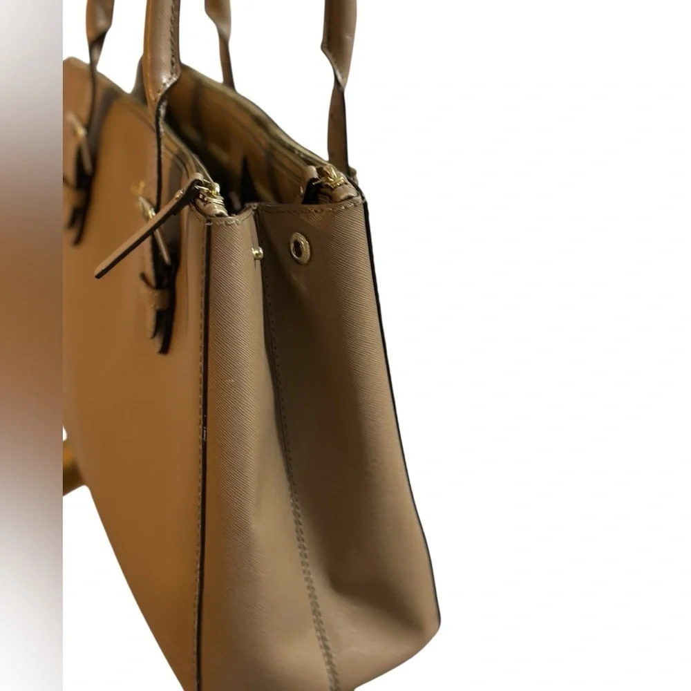 kate spade Tan large Satchel With Top Handle